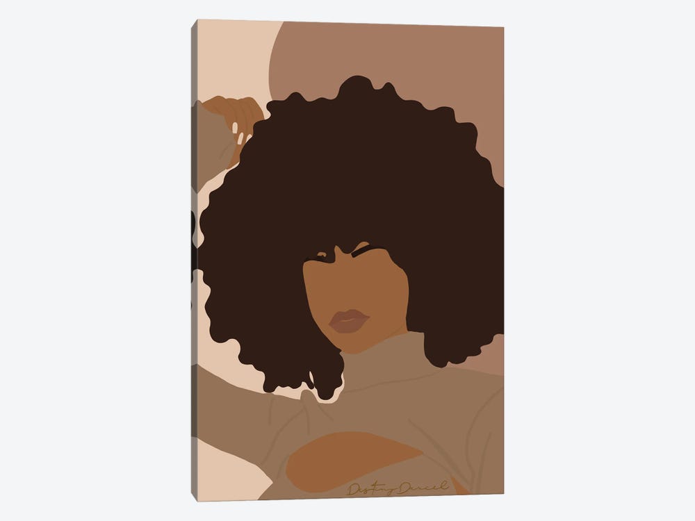 Afro-Centric 1-piece Canvas Wall Art