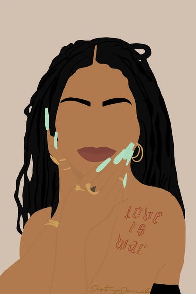 10K by Destiny Darcel art print