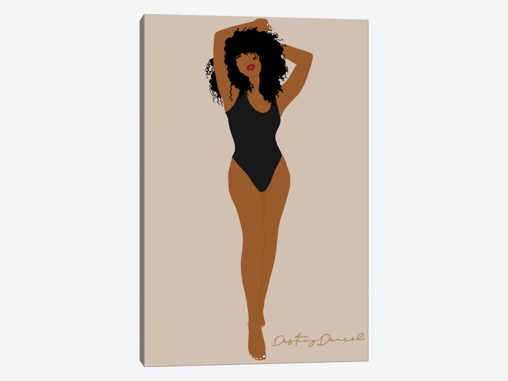 I Love Us...For Real by Destiny Darcel 1-piece Canvas Print