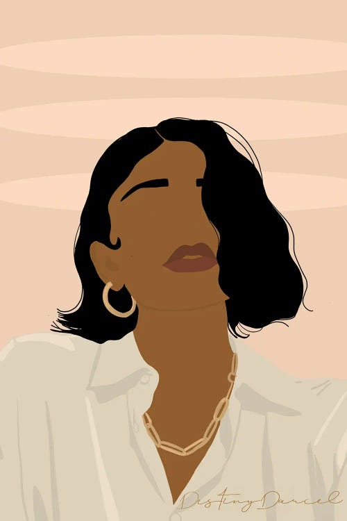 Present by Destiny Darcel wall art