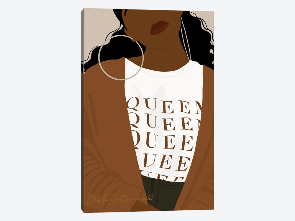 Queen by Destiny Darcel 1-piece Canvas Print