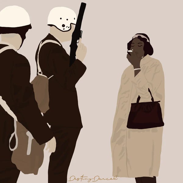 Smoking: Unbothered by Destiny Darcel