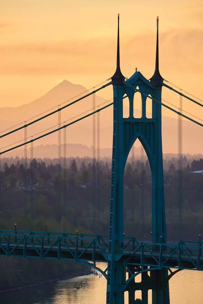 Icon in Gold by Dautlich canvas print