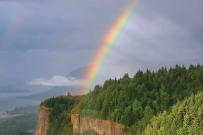 Rainbow Mystery by Dautlich canvas print