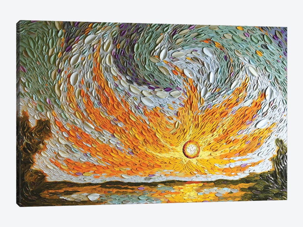 Jacob's Sky  by Dena Tollefson 1-piece Canvas Artwork
