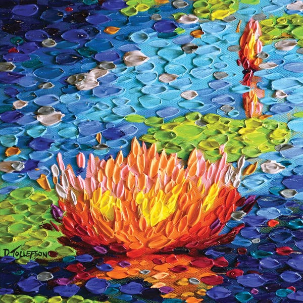 Water Lilies Collection: Loves Destiny  by Dena Tollefson