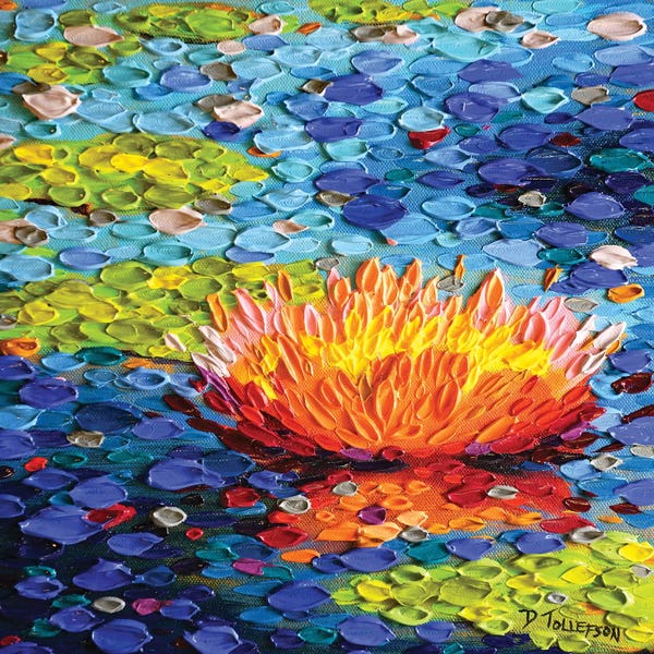 Water Lilies Collection: Love's Inspiration  by Dena Tollefson