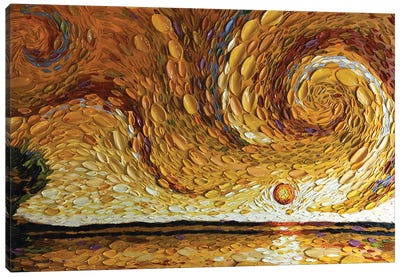 Martha's Pond  Canvas Art Print - Artists Like Van Gogh