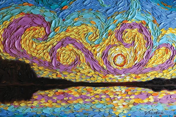 Artists Like Van Gogh: Nahor's Sky  by Dena Tollefson