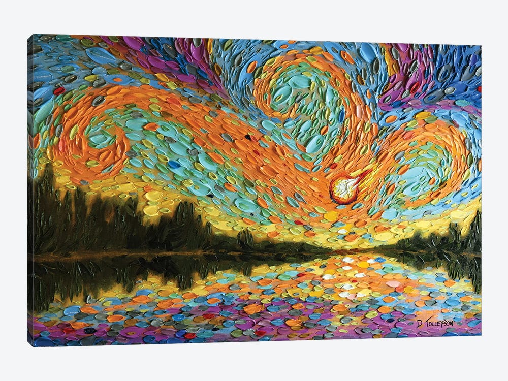 Peleg's Sky  by Dena Tollefson 1-piece Canvas Art Print