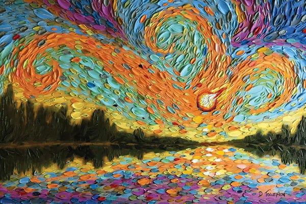 Artists Like Van Gogh: Peleg's Sky  by Dena Tollefson