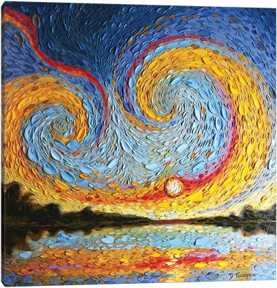 Potiphar's Sky  Canvas Art Print - Dena Tollefson