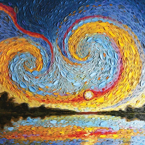 Artists Like Van Gogh: Potiphar's Sky  by Dena Tollefson