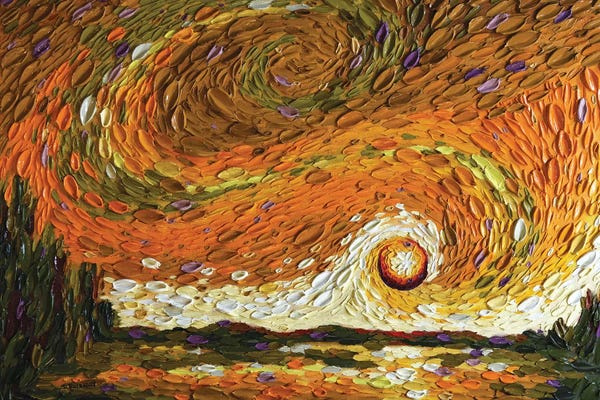 All Things Van Gogh: Rebekah's Sky I by Dena Tollefson