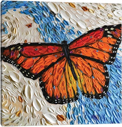 The Monarch Journey II  Canvas Art Print - Monarch Butterflies