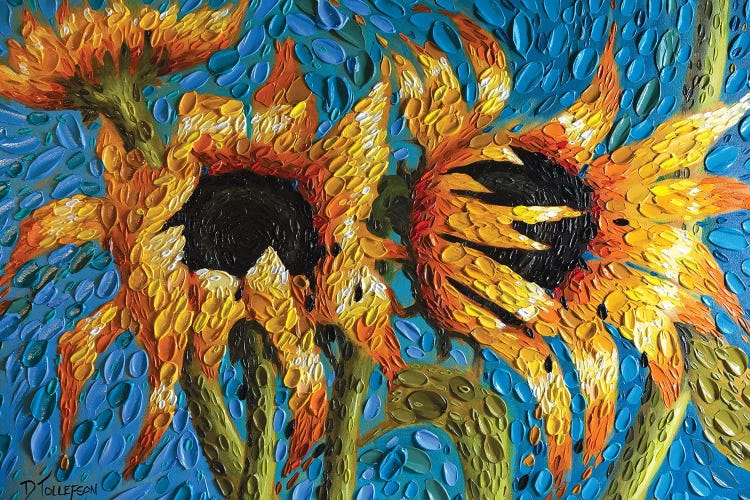 The Turquoise Dream  by Dena Tollefson wall art