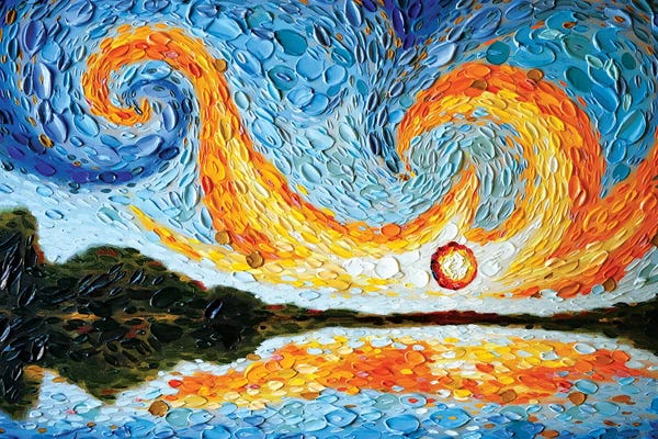 Artists Like Van Gogh: Moses's Sky by Dena Tollefson