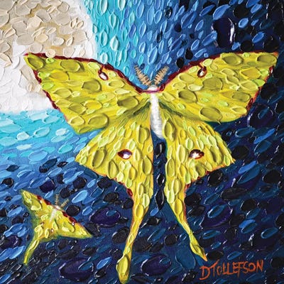 Luna Love by Dena Tollefson canvas print