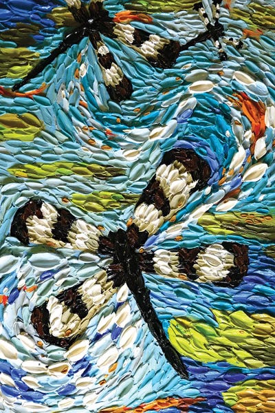 Dragonflies: Dragonfly Tango  by Dena Tollefson