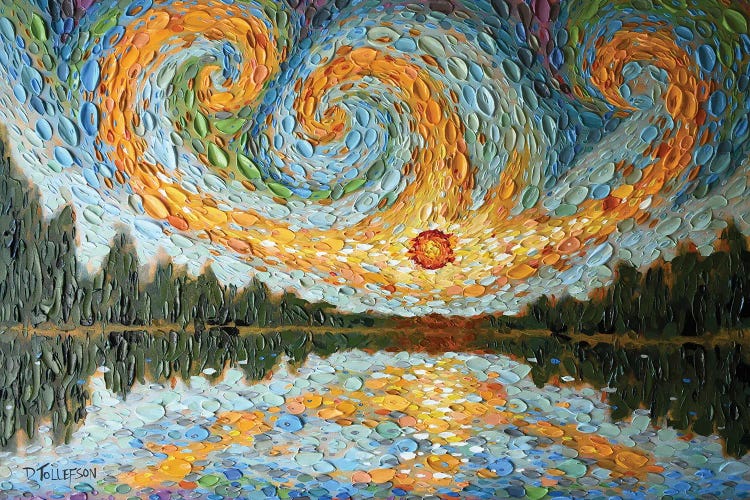 Lydia's Sky by Dena Tollefson wall art