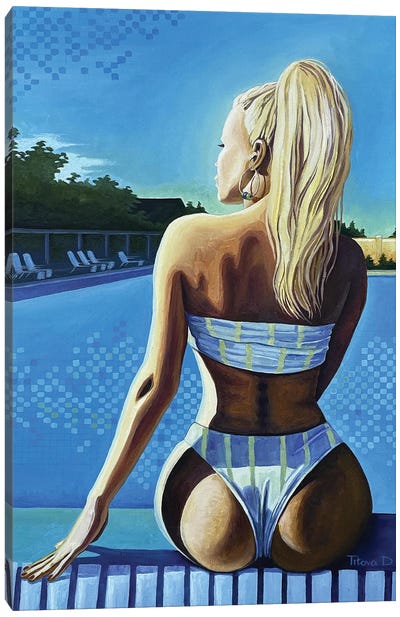 Summer Time Canvas Art Print - Diana Titova