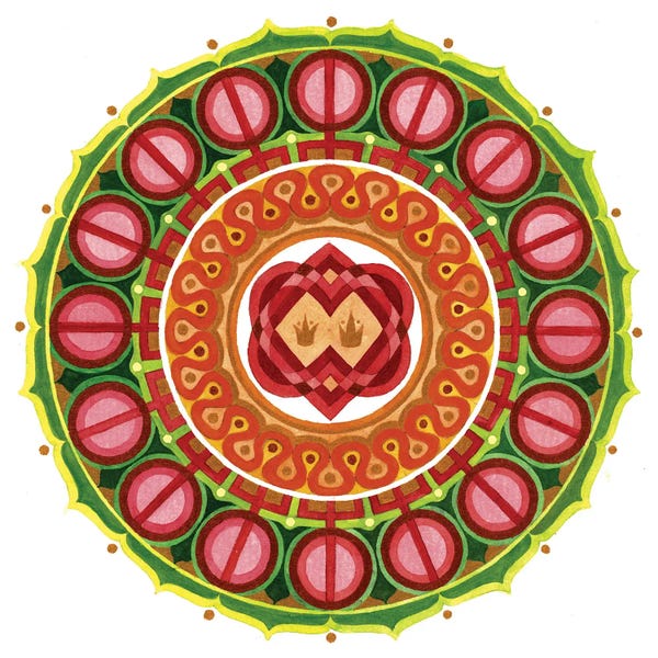 Diana Titova: Love Mandala by Diana Titova