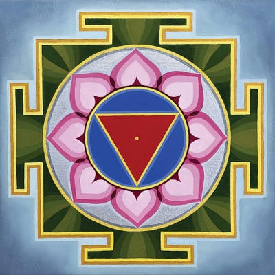 Tara Yantra I by Diana Titova framed wall art