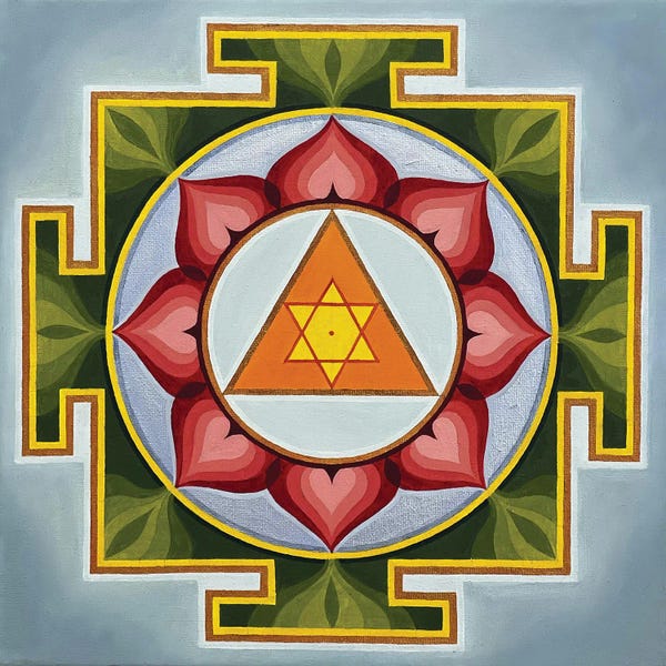 Diana Titova: Ganesha Yantra by Diana Titova