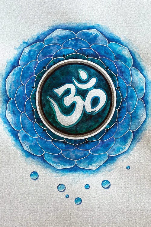 Om Flower by Diana Titova wall art