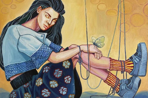 Diana Titova: Sleeping Marionette by Diana Titova