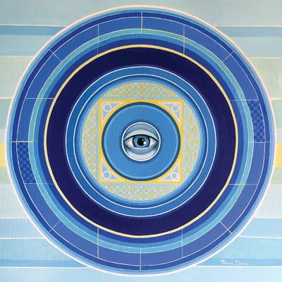 The Observer by Diana Titova framed wall art