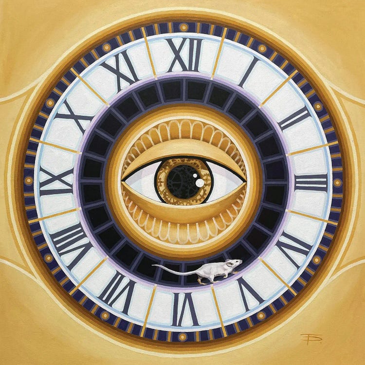 The Time Observer by Diana Titova wall art