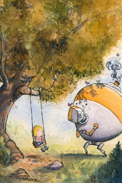 Robots: Boy And Robot by Dan Tavis