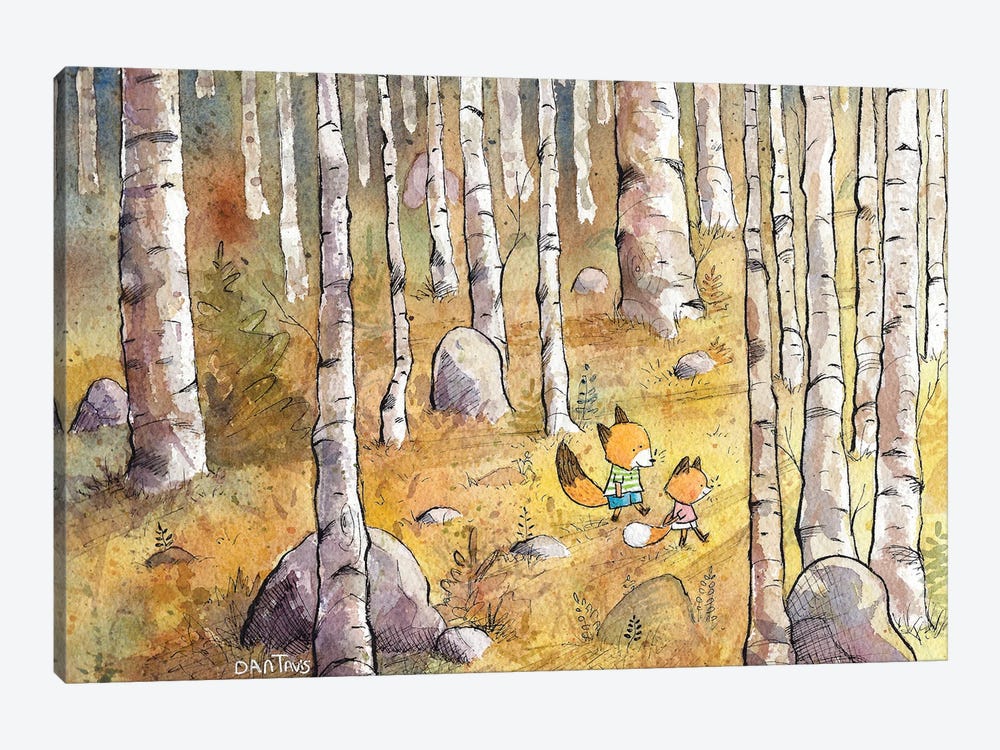 Forest Walk by Dan Tavis 1-piece Art Print