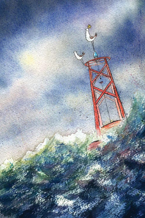 King Of The Sea by Dan Tavis wall art