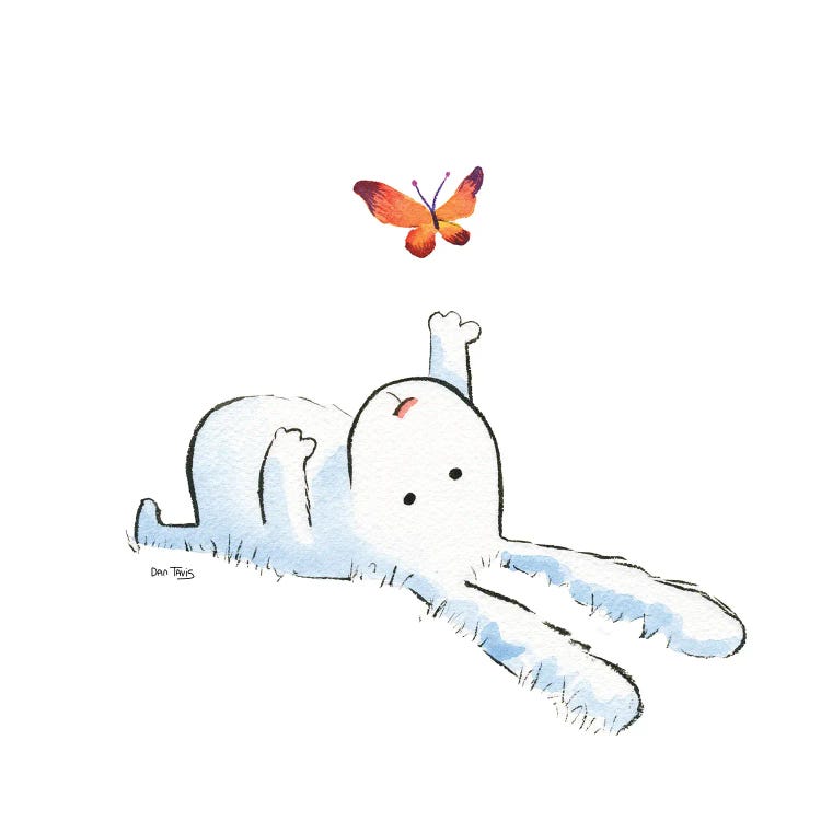 Bunny And Butterfly