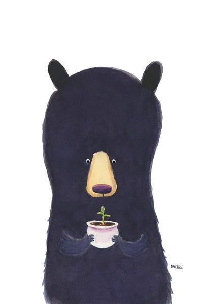 Bear And Plant