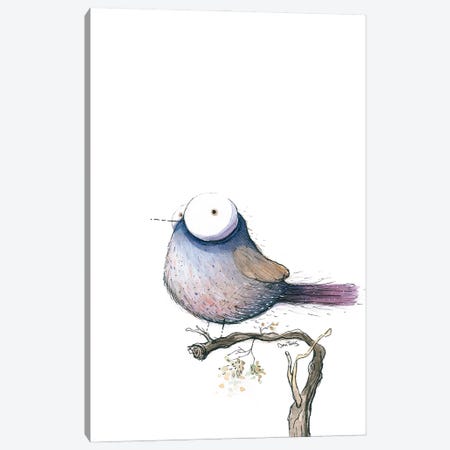 Big Eyed Bird Canvas Print #DTV8} by Dan Tavis Canvas Print