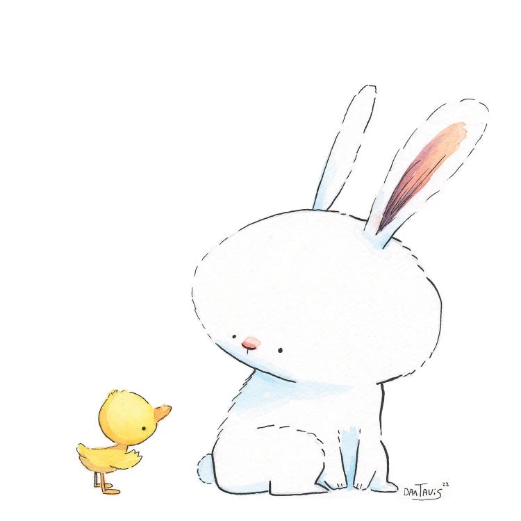 Bunny And Duck - Friendship