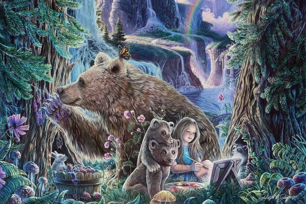 Brown Bears: Inner Peace by Dakota Daetwiler