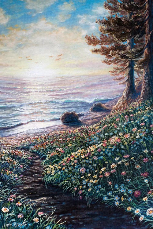 Seaside Daisies by Dakota Daetwiler wall art