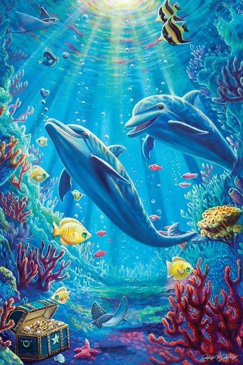 Under The Sea by Dakota Daetwiler wall art
