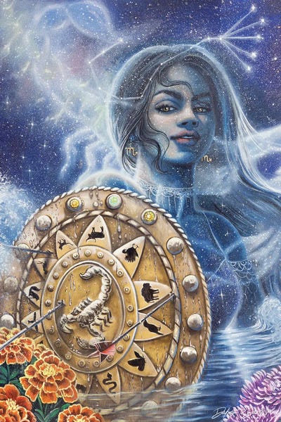 Zodiac - Scorpio by Dakota Daetwiler canvas print