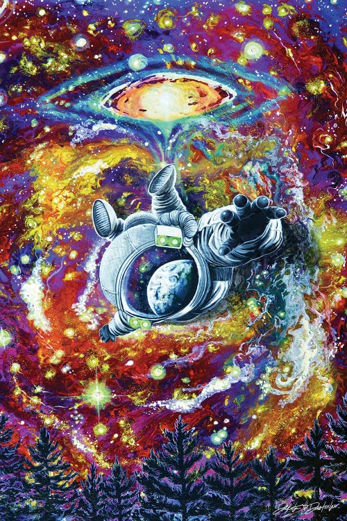 Abduction Astonaut by Dakota Daetwiler wall art