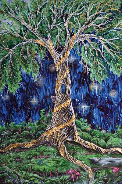 Dakota Daetwiler: Phoenix Rising Tree by Dakota Daetwiler