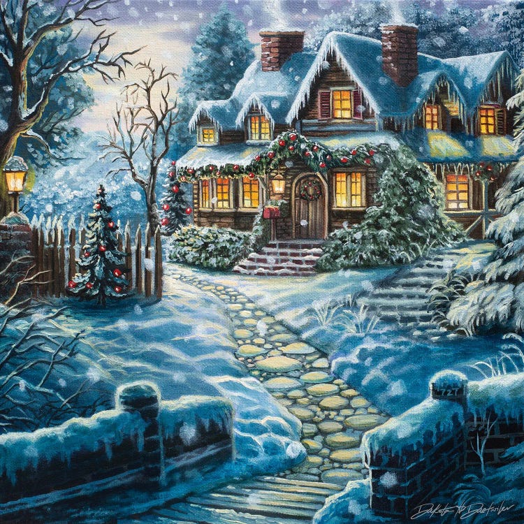 Home For The Holidays by Dakota Daetwiler wall art