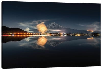 Mount Fuji XVIII Canvas Art Print - Daisuke Uematsu 