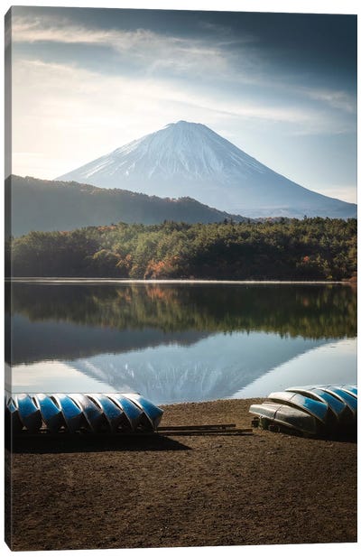 Mount Fuji XXI Canvas Art Print - Daisuke Uematsu 