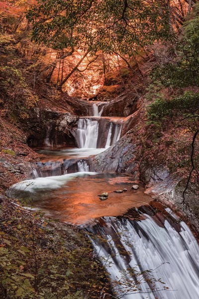 Waterfalls: Autumn In Japan XVI by Daisuke Uematsu