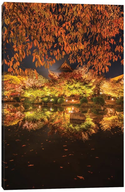 Autumn In Japan I Canvas Art Print - Zen Garden